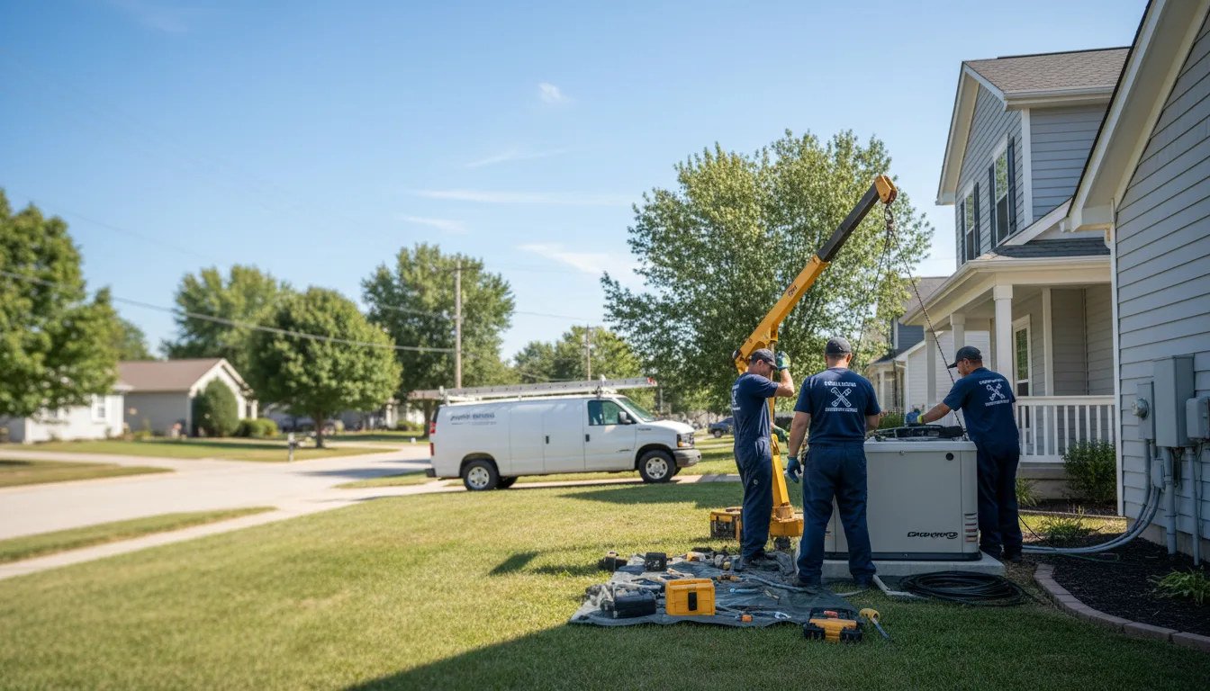Generator Installation in Sharon, KS near me
